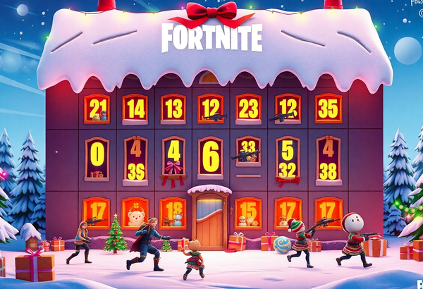 Der ultimative Fortnite-Adventskalender 2024 mit V-Bucks