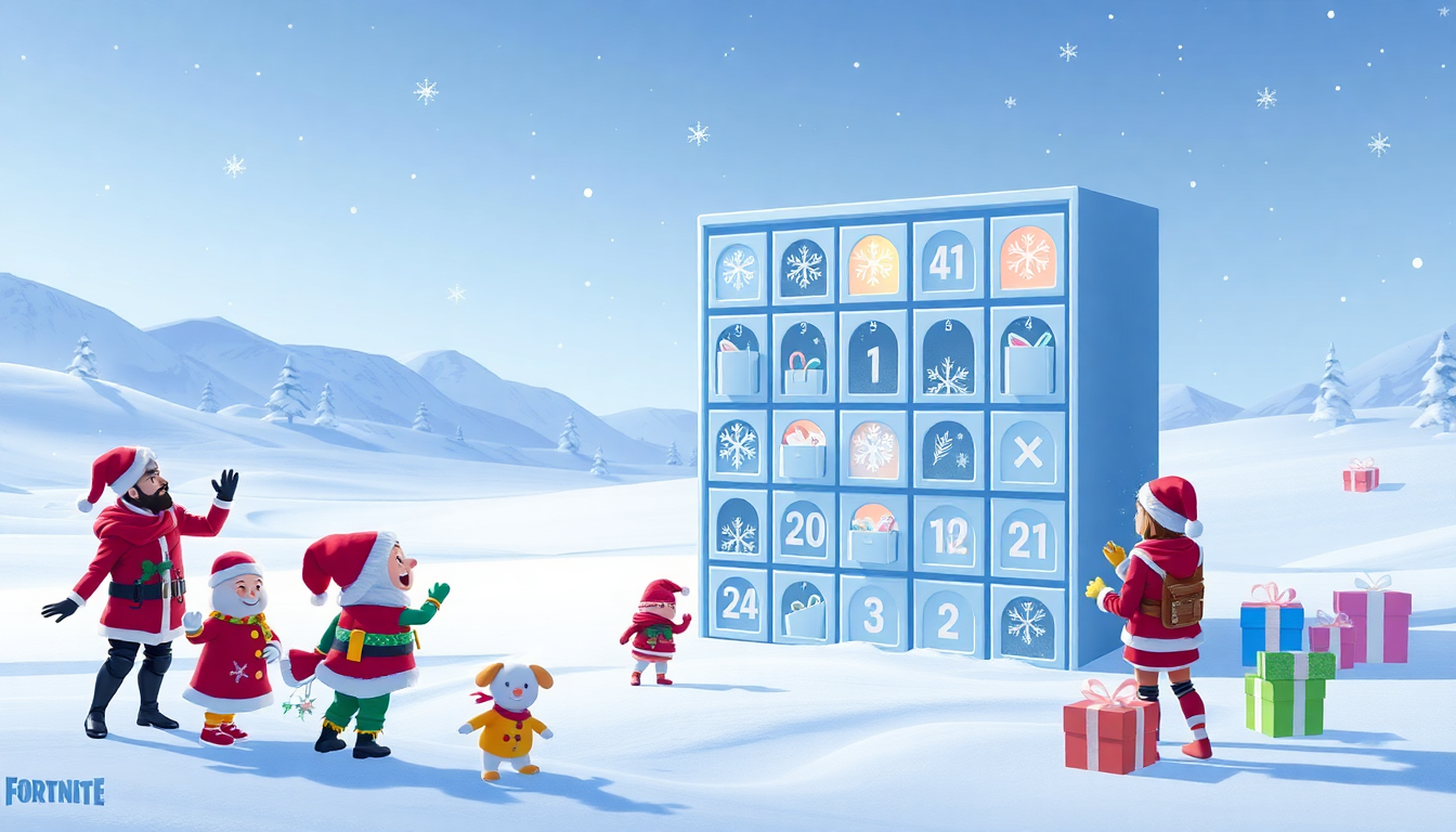 Der günstige Fortnite Adventskalender mit V-Bucks - Dein Weg zu mehr Spielspaß