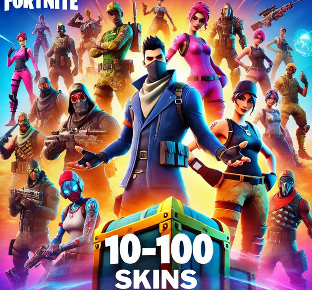 Fortnite Account (10-100 Skins)