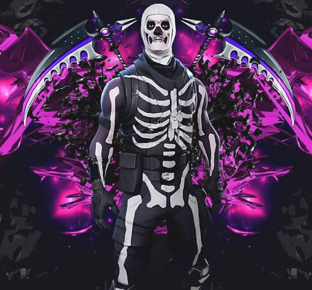 Account with Skull Trooper Skin