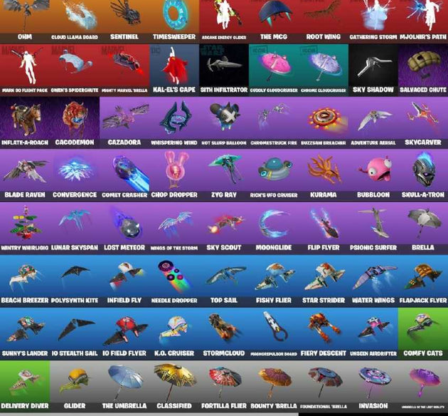 66 SKINS💚PSN XBOX NINTENDO PC💚FULL AC💚800-vBUCKS